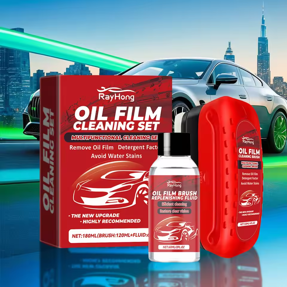 Car Glass Oil Film Remover Gla - Car Cleaning Brush incelemesi ve fiyatı