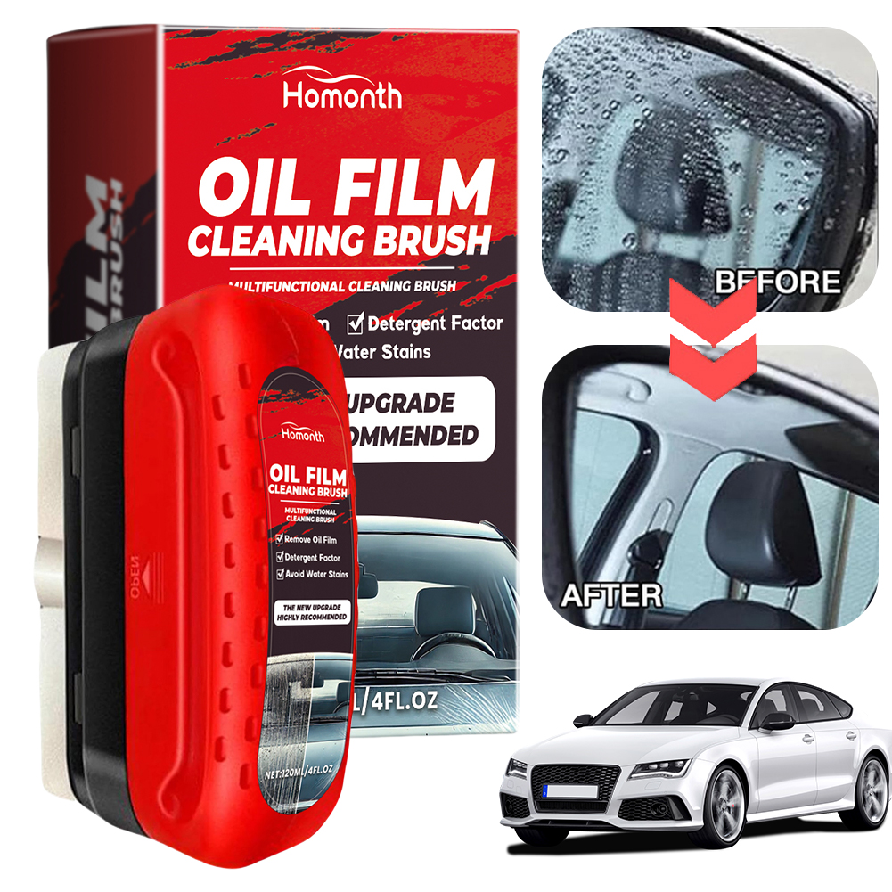 Car Glass Oil Film Remover Gla - Car Cleaning Brush incelemesi ve fiyatı