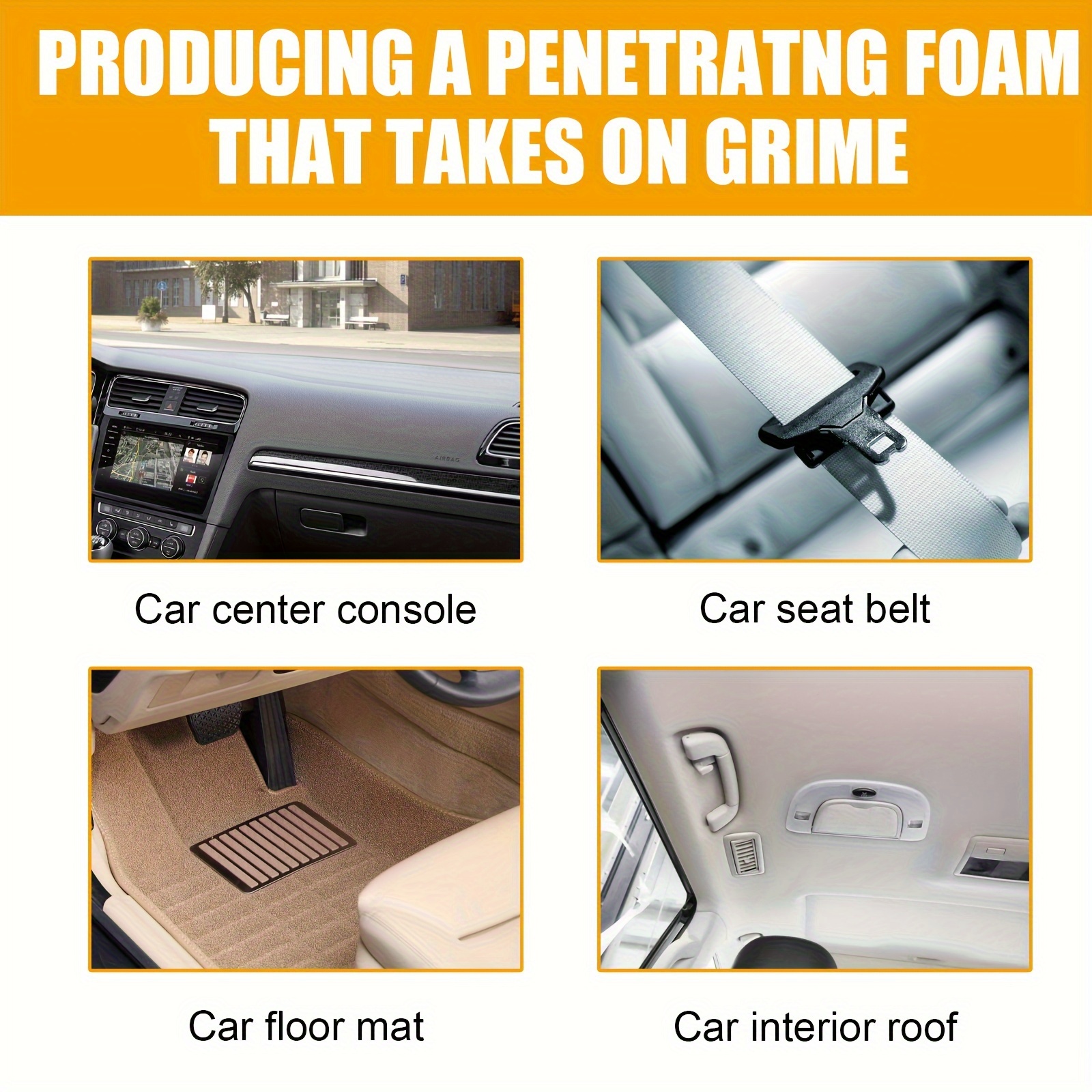 Multifunctional Foam Cleaner C - Leather Cleaner Interior incelemesi ve fiyatı