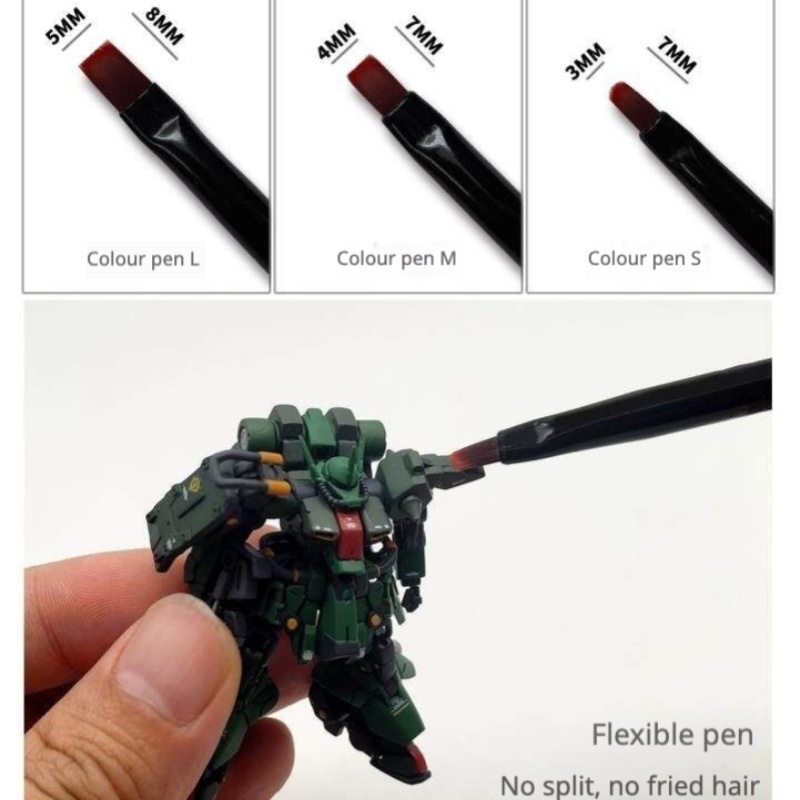MSWZ MS-063 3-IN-1 Model Hand  - Detailing Brush Set incelemesi ve fiyatı