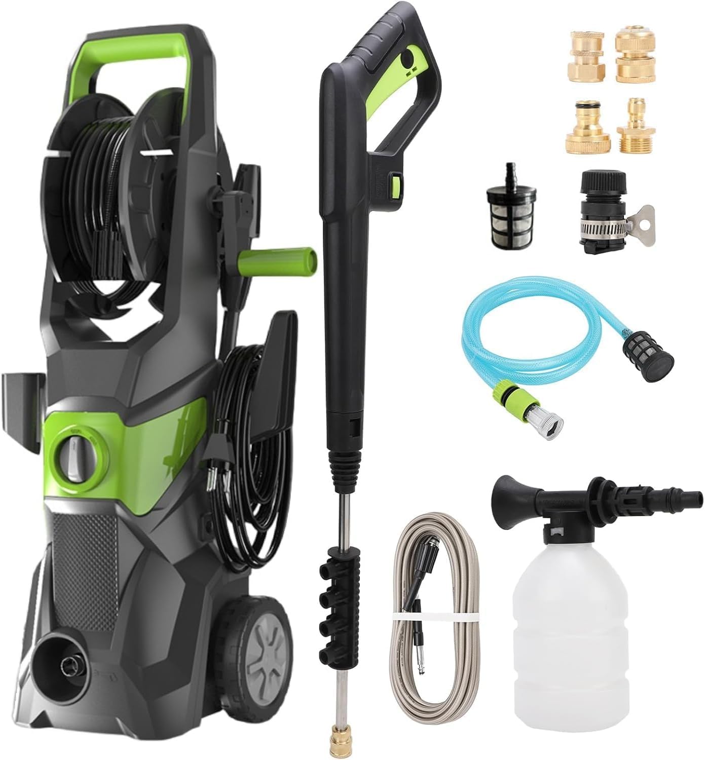 4000PSI Electric Pressure Wash - Pressure Washer Foam Gun incelemesi ve fiyatı
