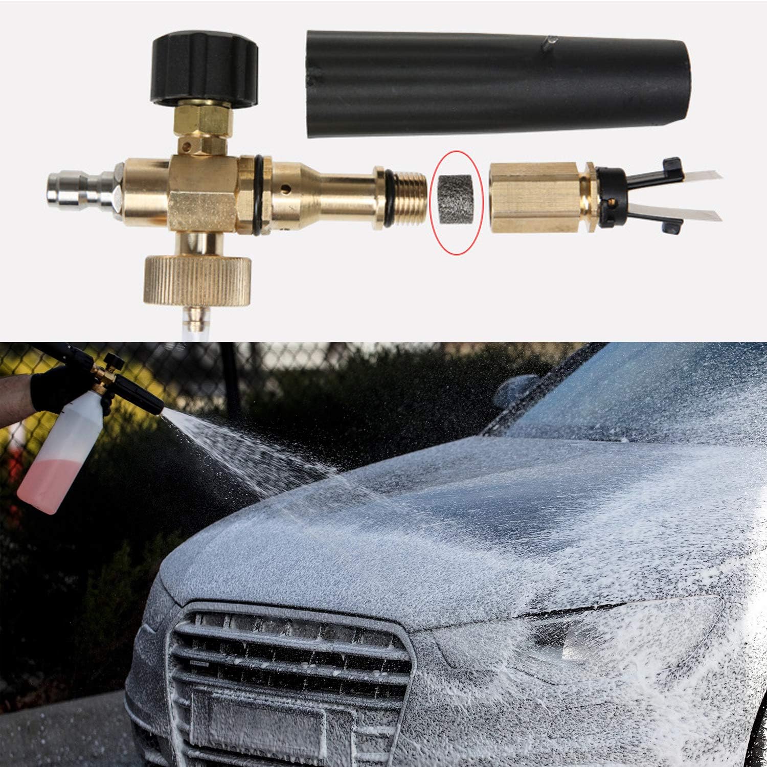 4Pcs High Density Foam Lance C - Foam Cannon Car Wash incelemesi ve fiyatı