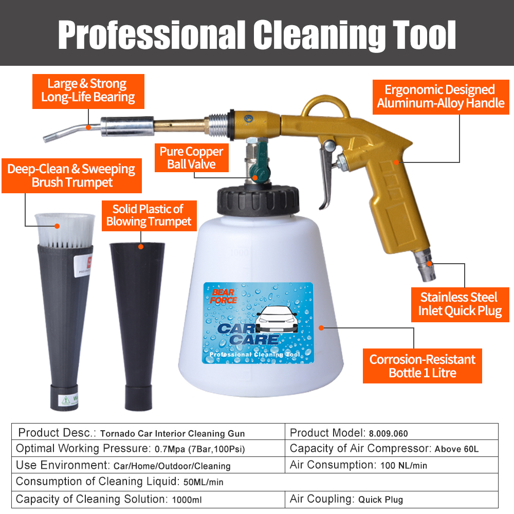 Tornado Pneumatic Air Foam Gun - Pressure Washer Foam Gun incelemesi ve fiyatı