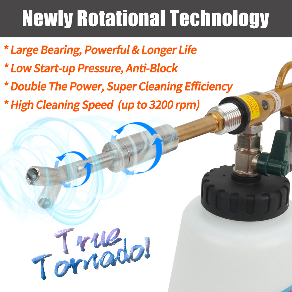 Tornado Pneumatic Air Foam Gun - Pressure Washer Foam Gun incelemesi ve fiyatı