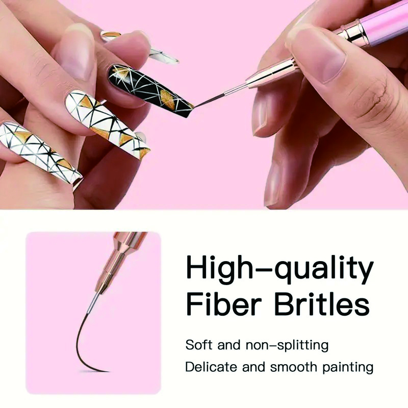5-Piece Nail Art Pen Set, Ultr - Detailing Brush Set incelemesi ve fiyatı